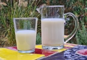 Milchglas Milchkrug